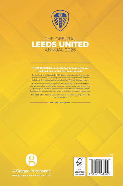 Leeds United FC Official Annual 2026