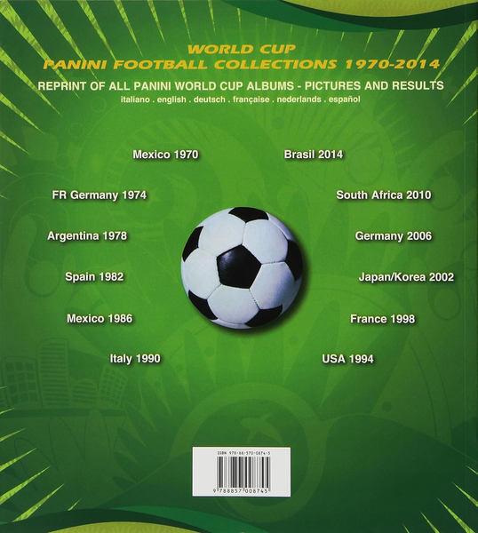 World Cup Panini Football Collections 1970 - 2014