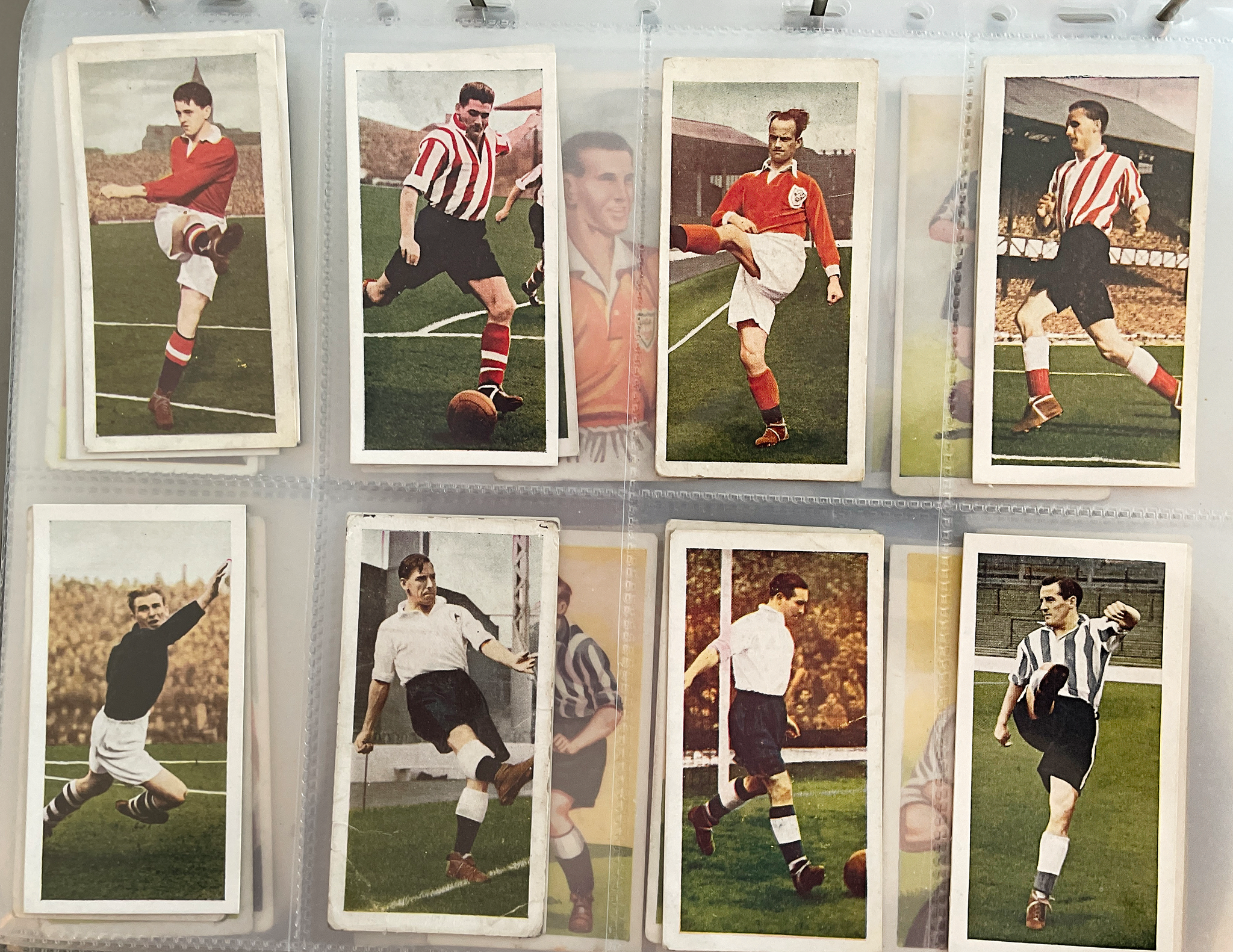 The Chix Bubble Gum Famous Footballers Series 1 cards
