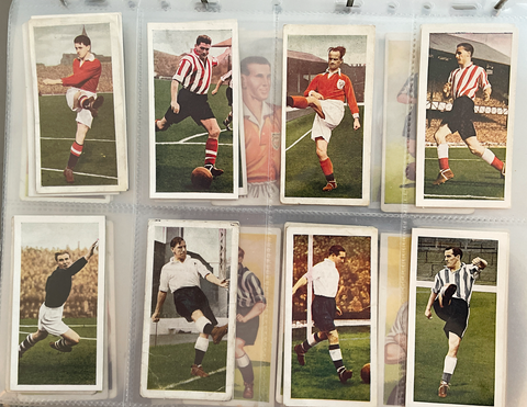 The Chix Bubble Gum Famous Footballers Series 1 cards