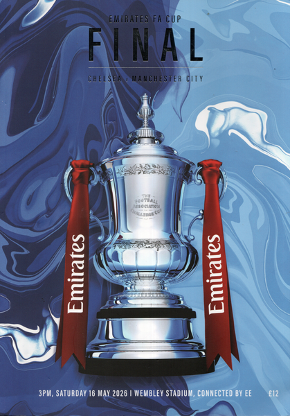 2026 FA CUP FINAL Chelsea v Manchester City - official match programme