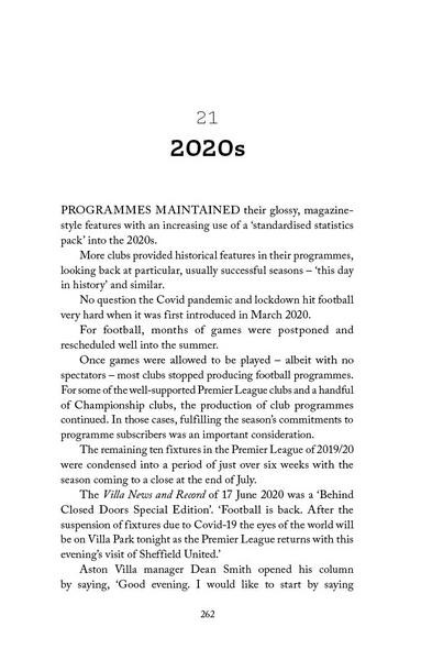 Programmes! A History Through Football Programmes