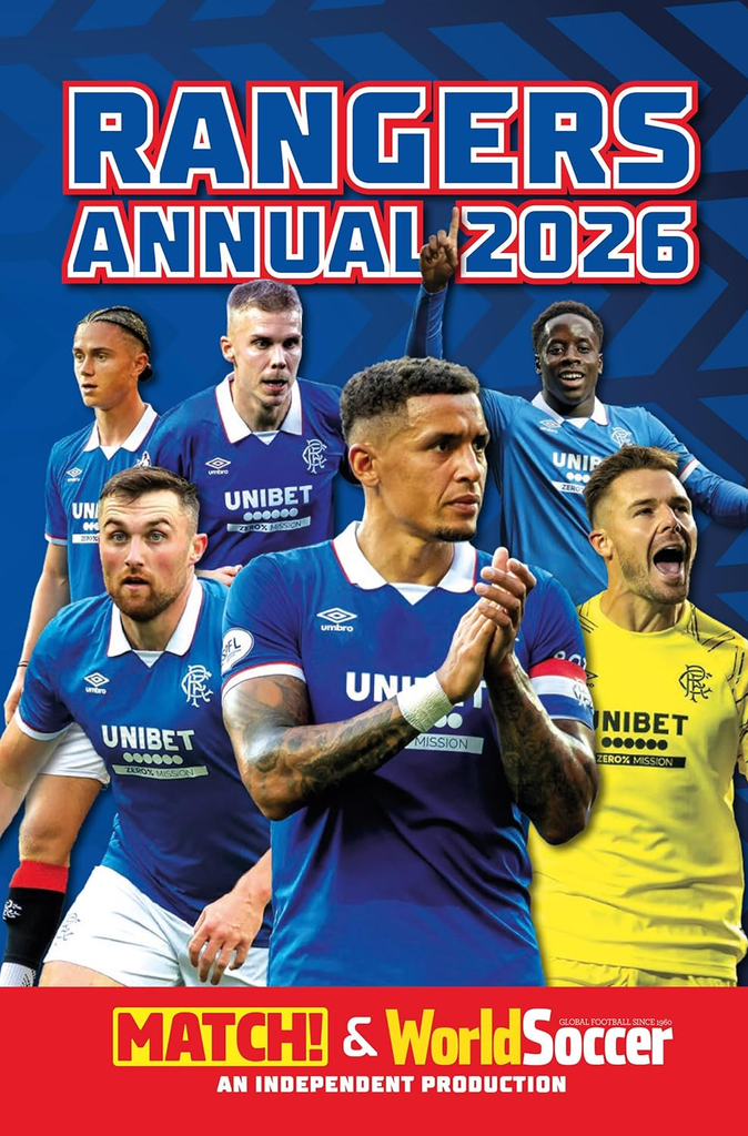Rangers FC Official Annual 2026 – SOCCER BOOKS