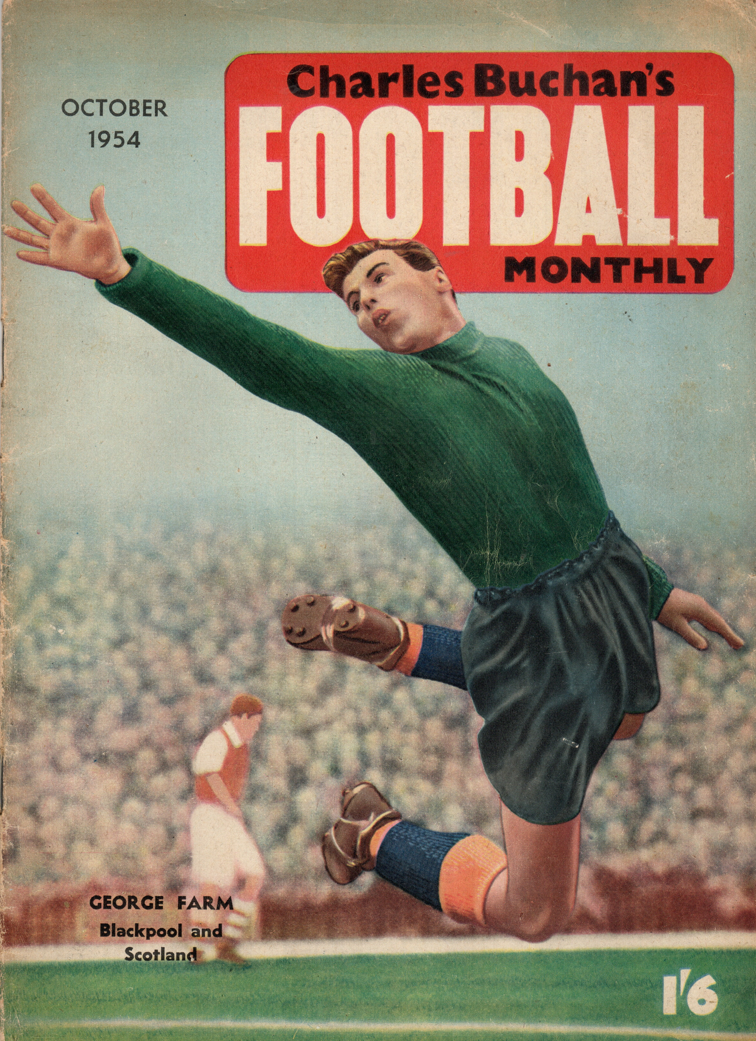 Charles Buchan’s Football Monthly Oct 1954