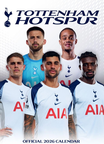 Tottenham Hotspur A3 Calendar 2026