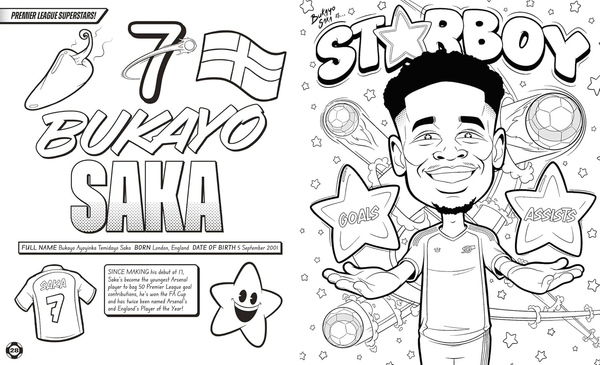 The Match of the Day Football Colouring Book: The Ultimate Family Football Colouring Book