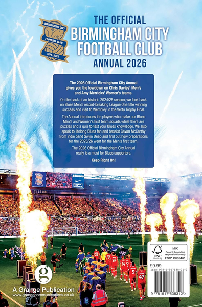 Birmingham City F.C. Official Annual 2026