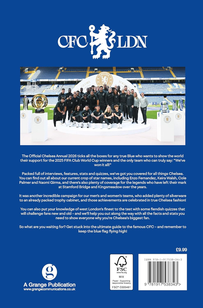 Chelsea FC Official Annual 2026
