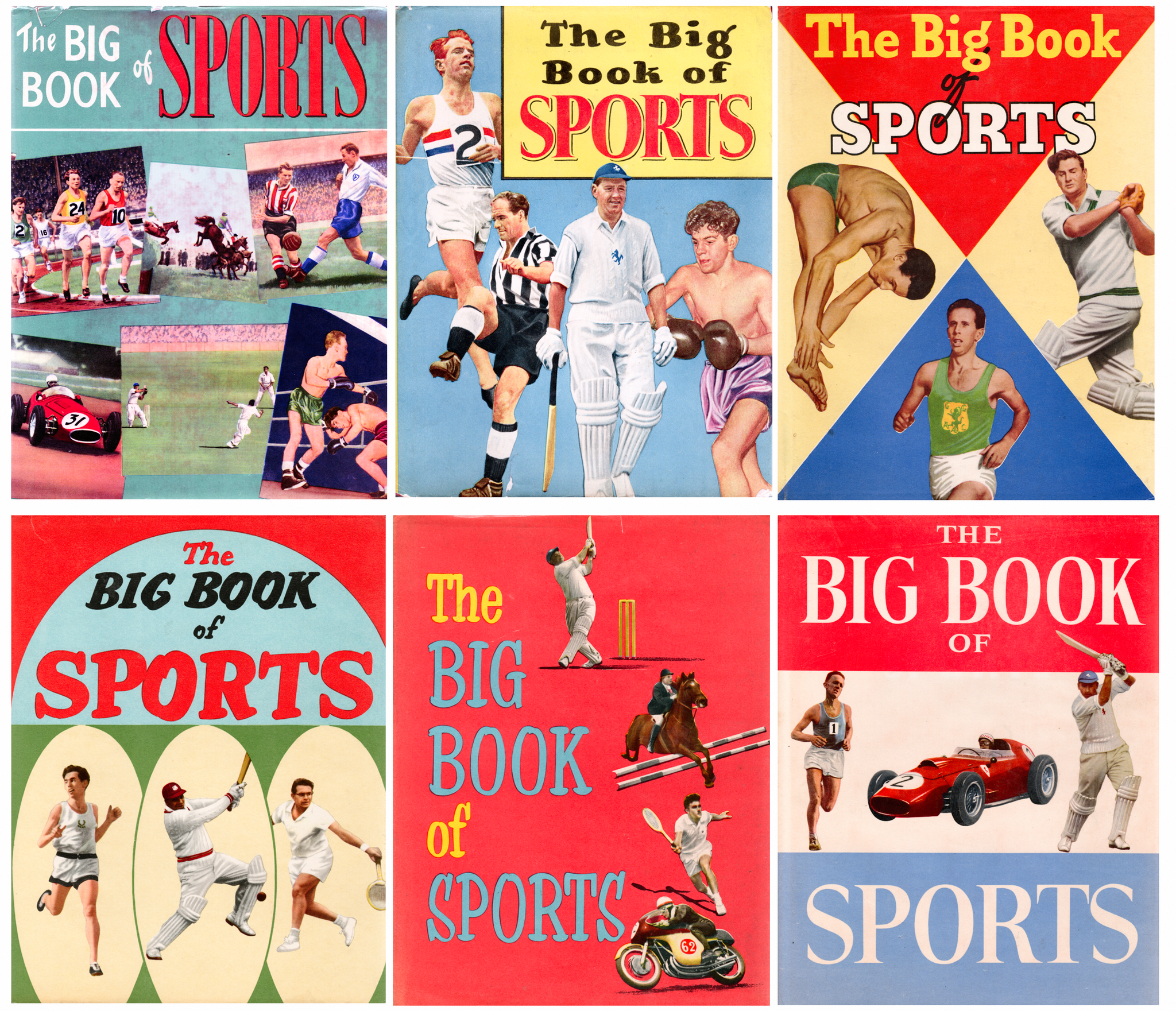 The Big Book of Sports Circa 1950's