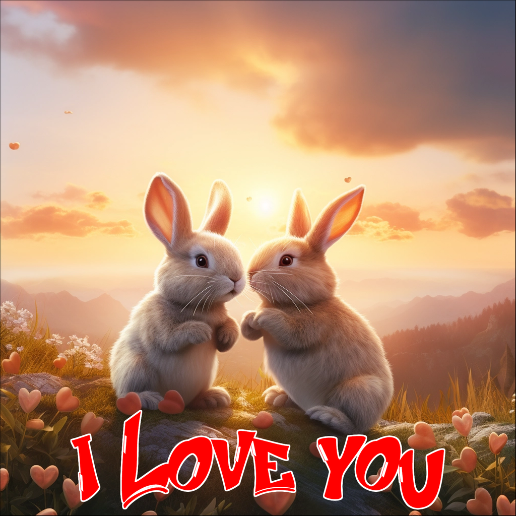 Love Inc Rabbit The Rabbits Saying,