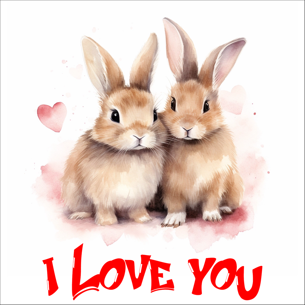 Love Inc Rabbit The Rabbits Saying,