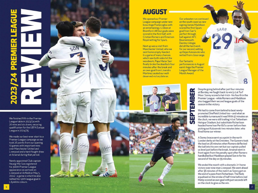 the-official-tottenham-hotspur-annual-2025-soccer