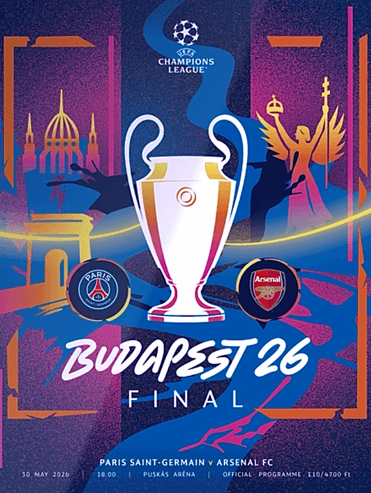 2026 UEFA Champions League Final: PSG vs Arsenal – Official Match Prog ...