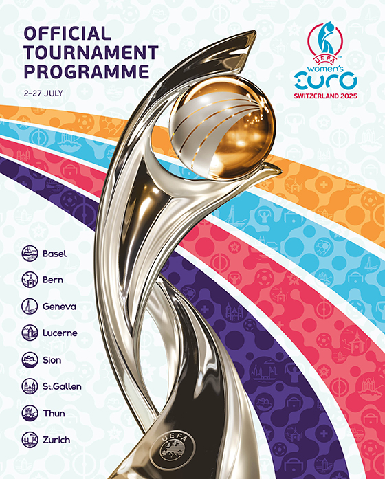 UEFA Women's EURO 2025 Official Tournament Programme – SOCCER BOOKS