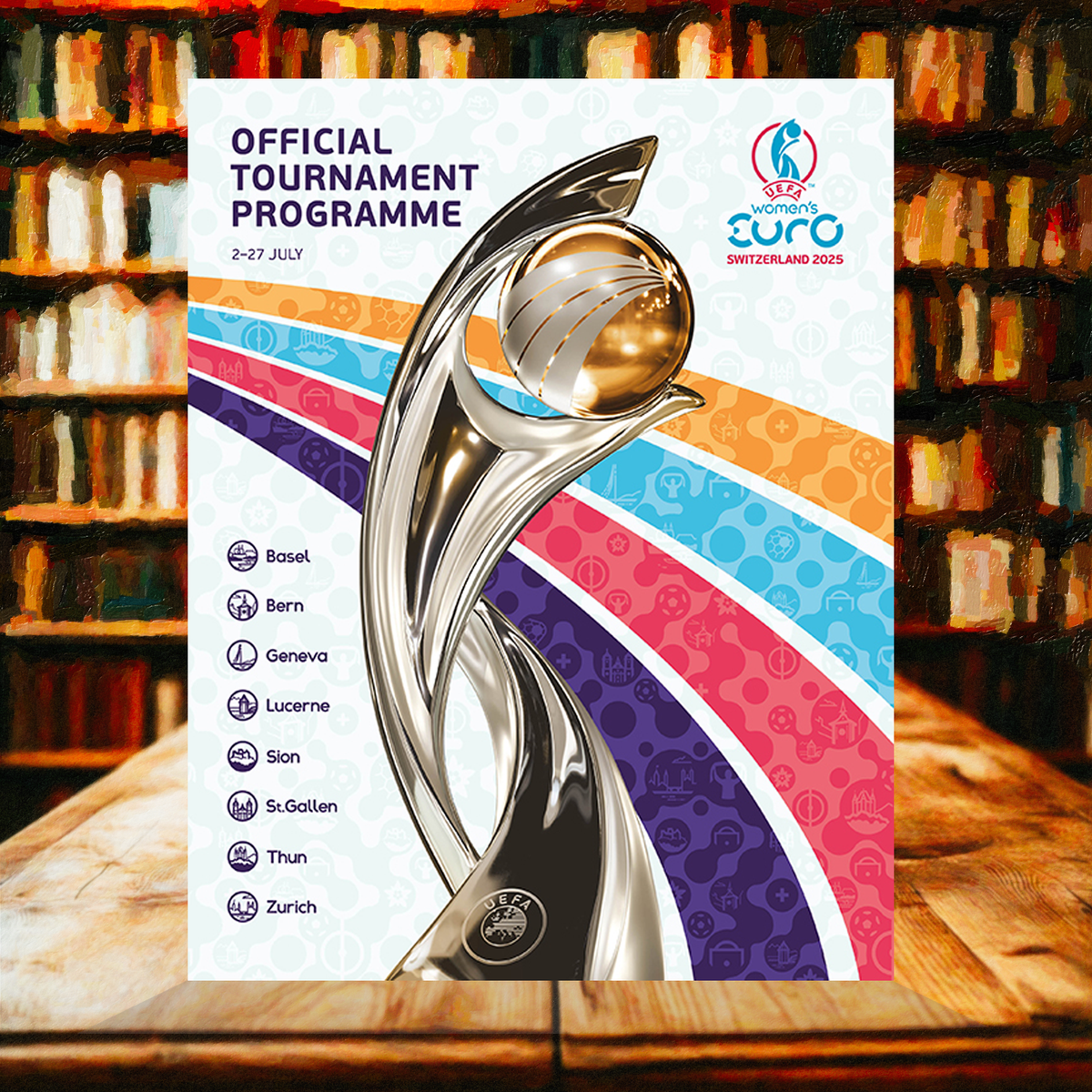 UEFA Women's EURO 2025 Official Tournament Programme – SOCCER BOOKS