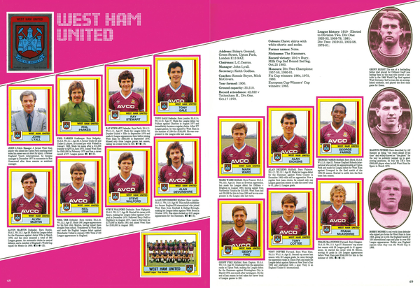 Panini UK Football Sticker Collections 1978-1993 ⭐️Free Delivery, Sent Same Day⭐