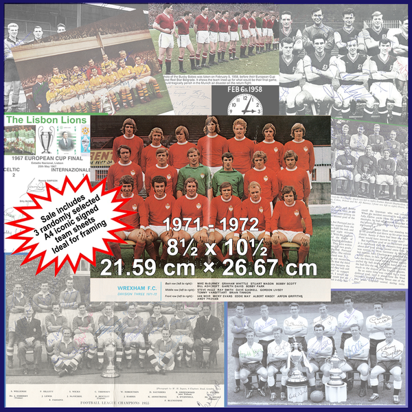 Wrexham Team Photo 1971-72 ~ Your Dad, Grandad, or another Relative in this team photo?