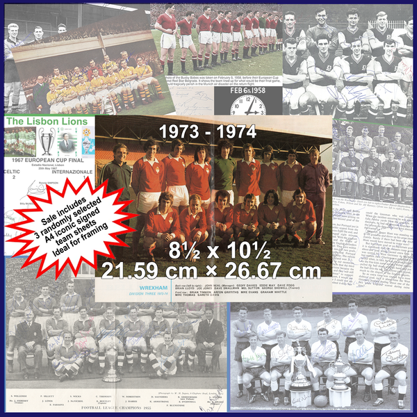 Wrexham Team Photo 1973-74 ~ Your Dad, Grandad, or another Relative in this team photo?