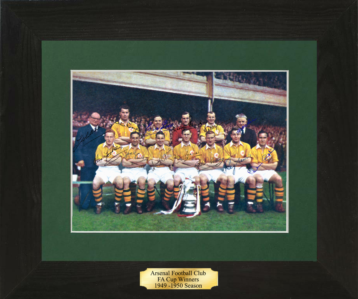Arsenal 1950 FA Cup Winners – SOCCER BOOKS
