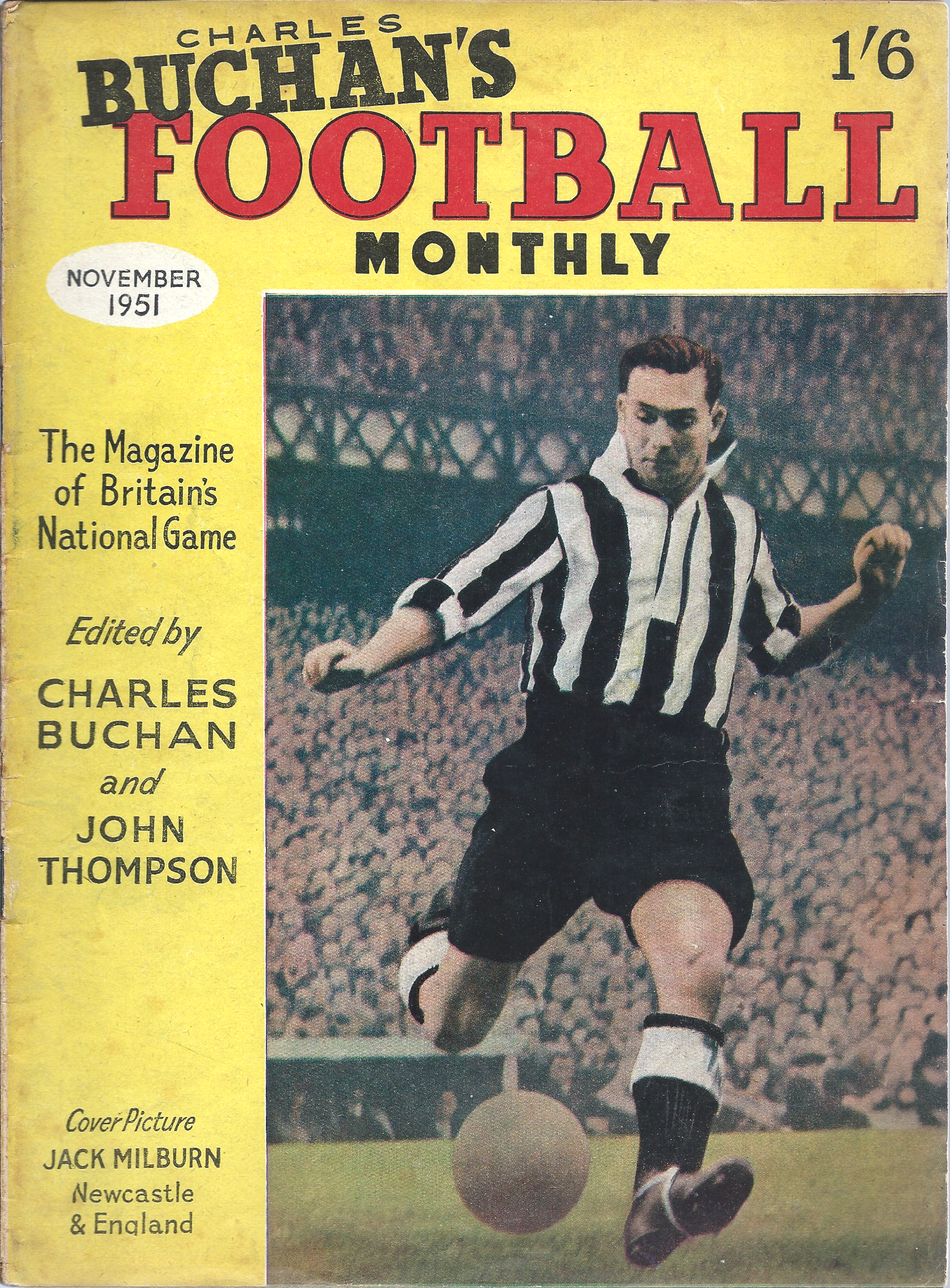 Charles Buchan’s Football Monthly November 1951