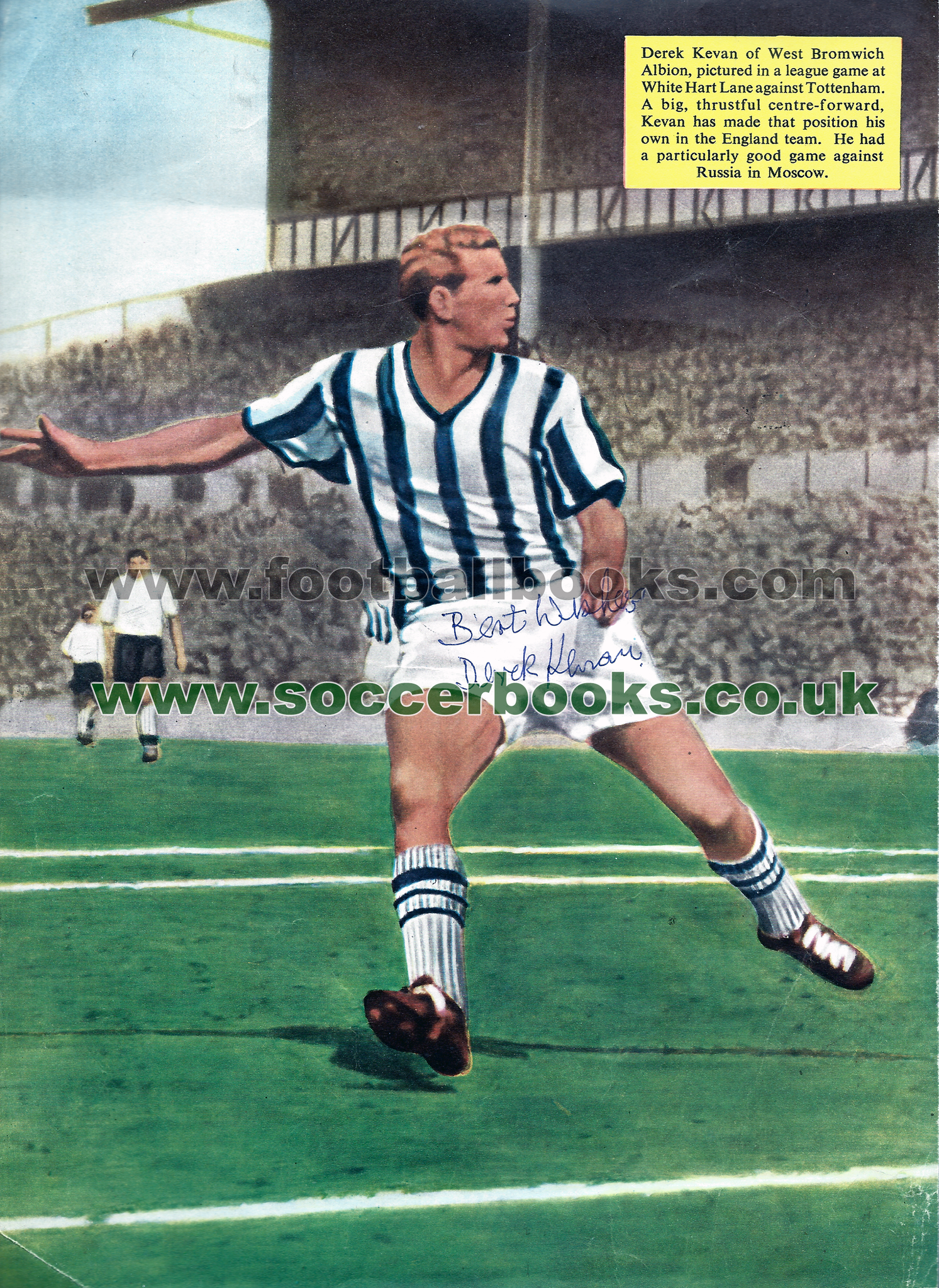 Derek Kevan West Bromwich Albion – SOCCER BOOKS - Main Image